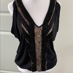 Express Lace Top XS